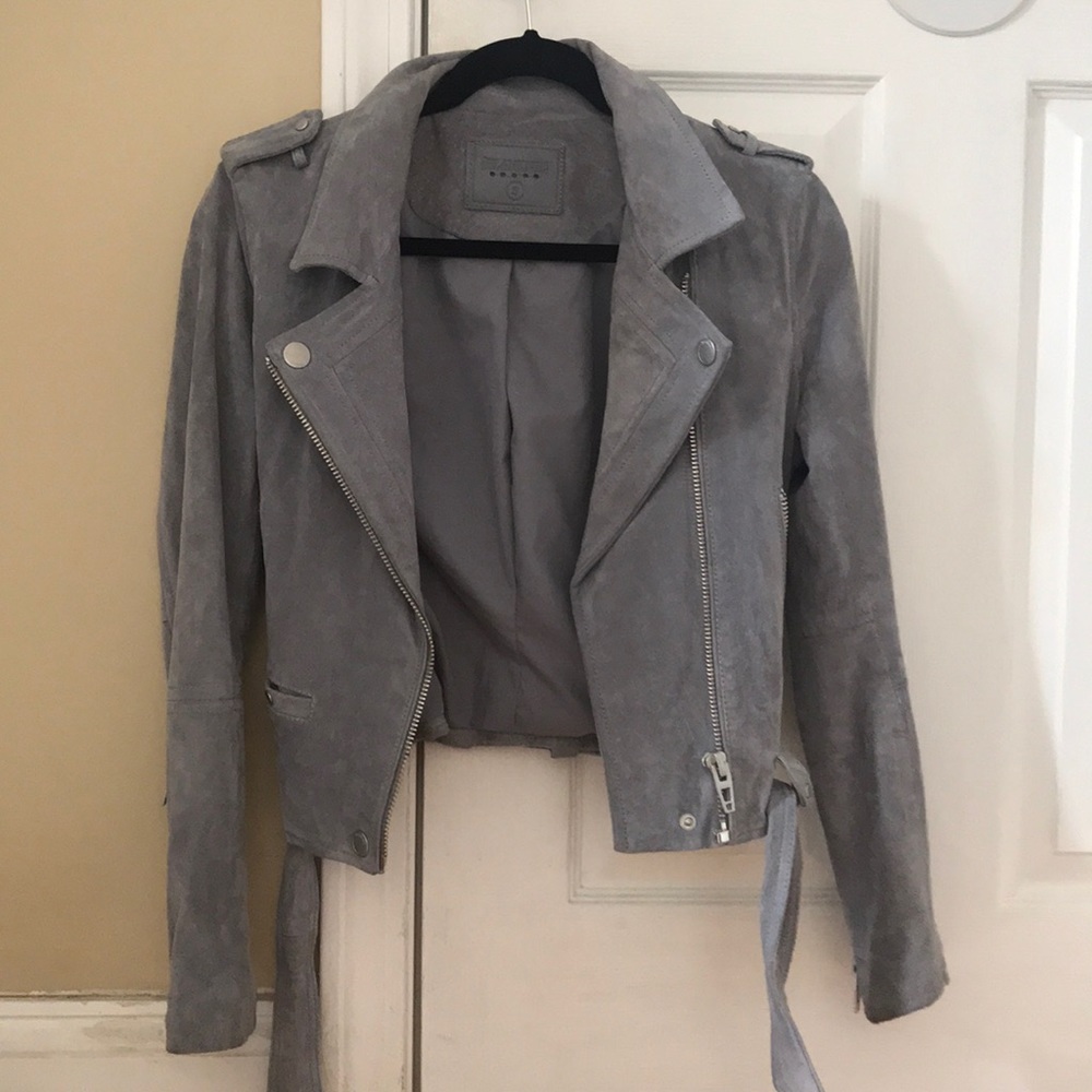 Blank NYC Suede Moto Jacket